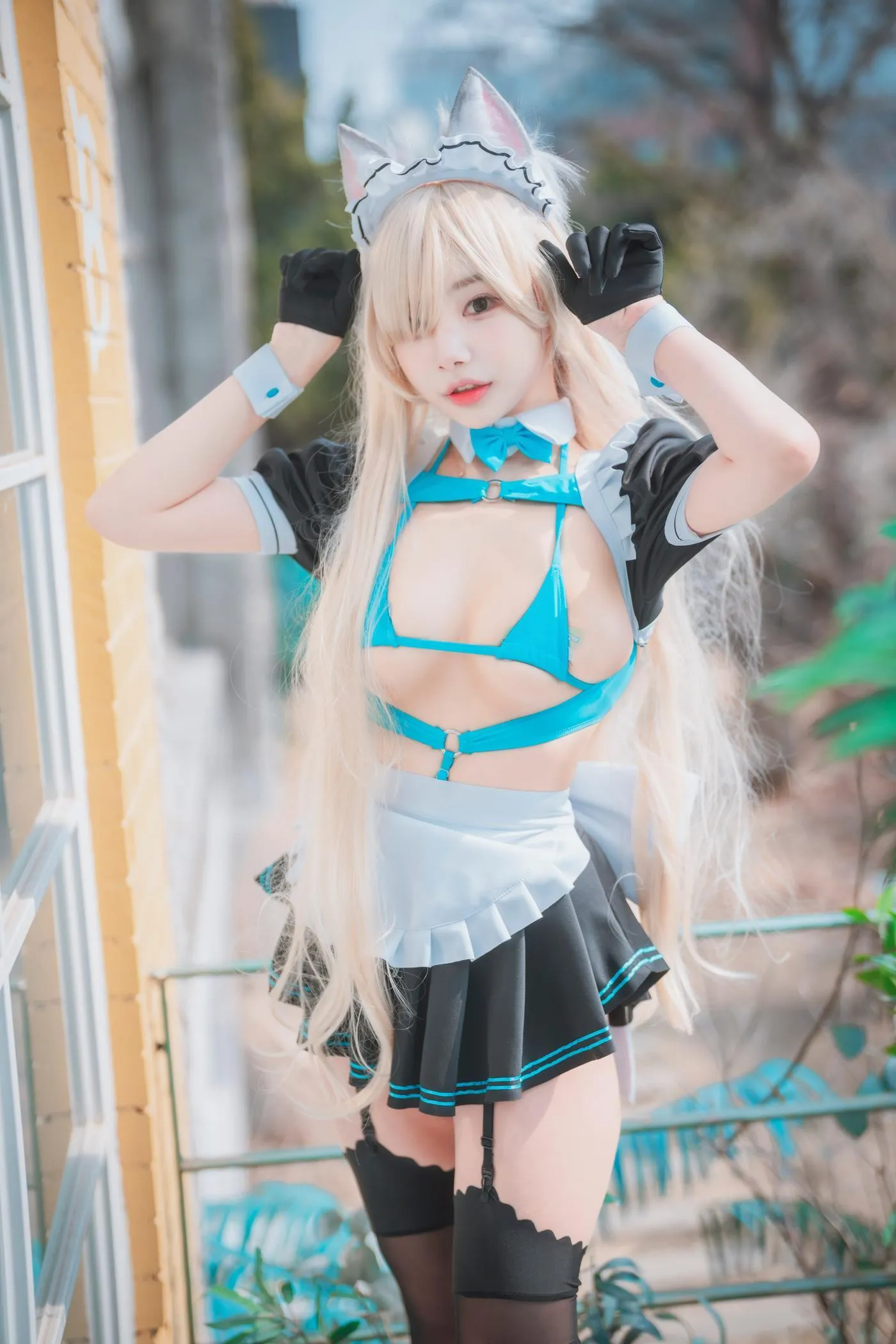 Zzyuri (쮸리) – NO.20 [DJAWA] 明日奈的女仆庄园 [88P]插图8
